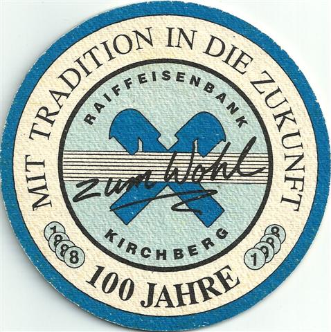 kirchberg t-a raiffeisenbank 1ab (rund180-100 jahre-schwarzblau)